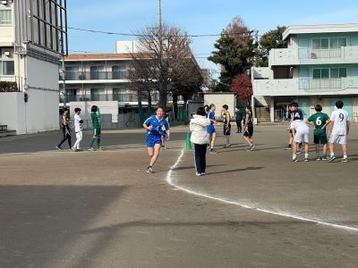 男バレ　駅伝大会2